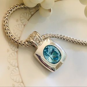 Roman Brand Pendant Necklace